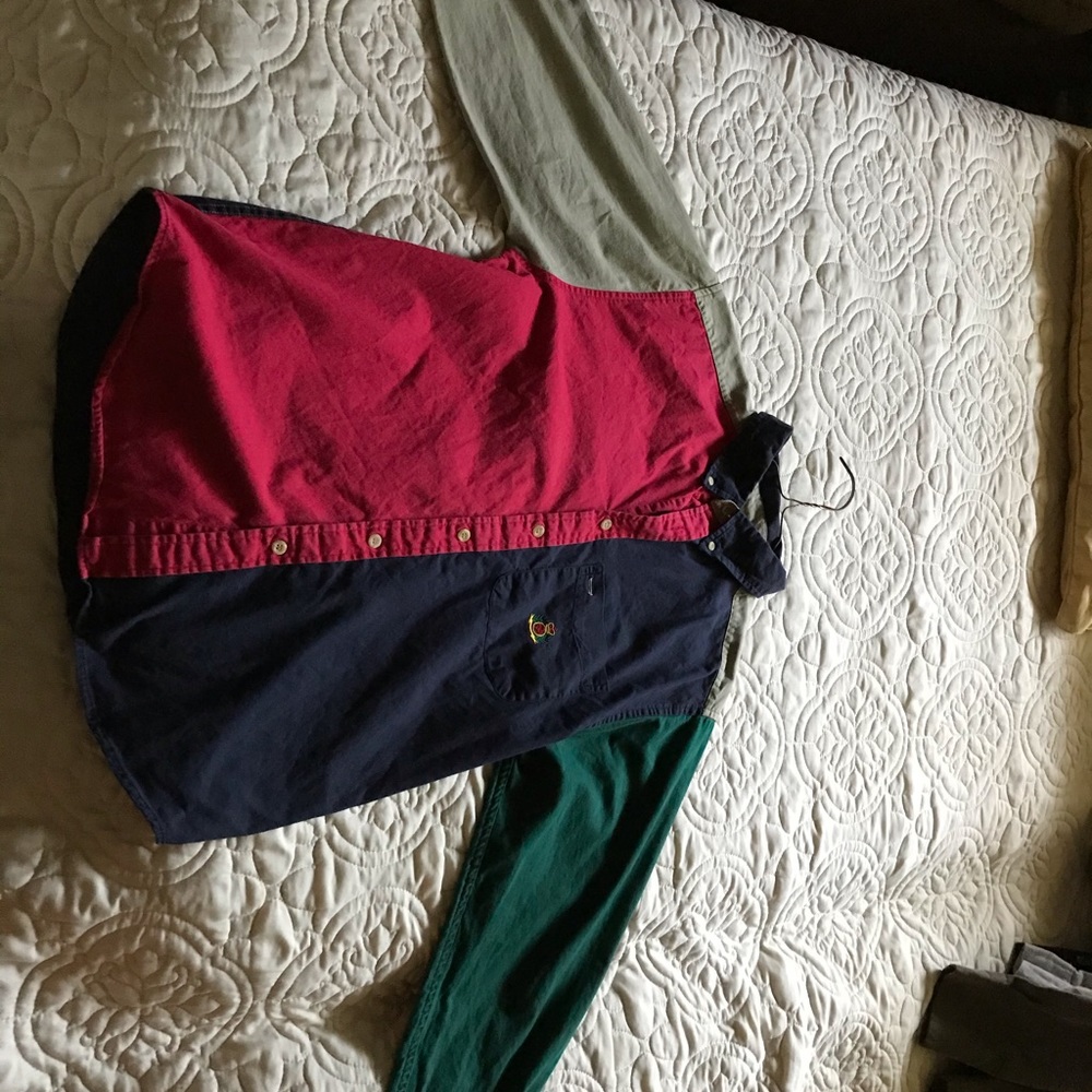 Multi-colored Button-Down